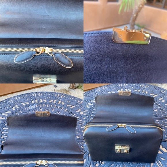 SOLD Dior New Lock Top Handle Leather Bag - Picture 10 of 15